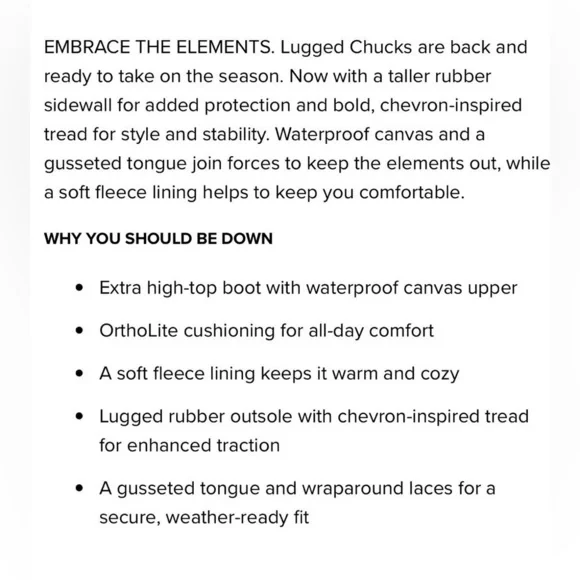 NEW Converse Chuck Taylor All Star Lugged 2.0 Counter Climate Light Bone - Picture 14 of 14